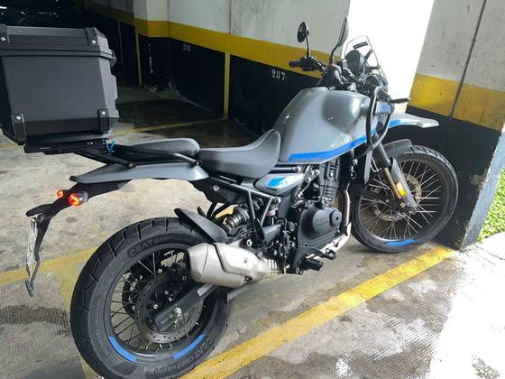 ROYAL ENFIELD HIMALAYAN 450 SLATE POPPY BLUE ROYAL ENFIELD HIMALAYAN 450 SLATE POPPY BLUE